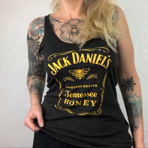 Bella Canvas Tops - Jack Daniel's Tennessee Honey Tank Top Shirt